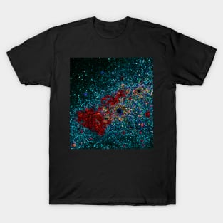 Black Panther Art - Glowing Edges 503 T-Shirt